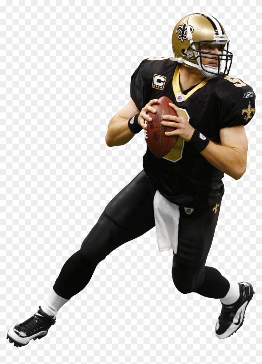 New Orleans Saints - Drew Brees Cut Out, HD Png Download - 1893x2537