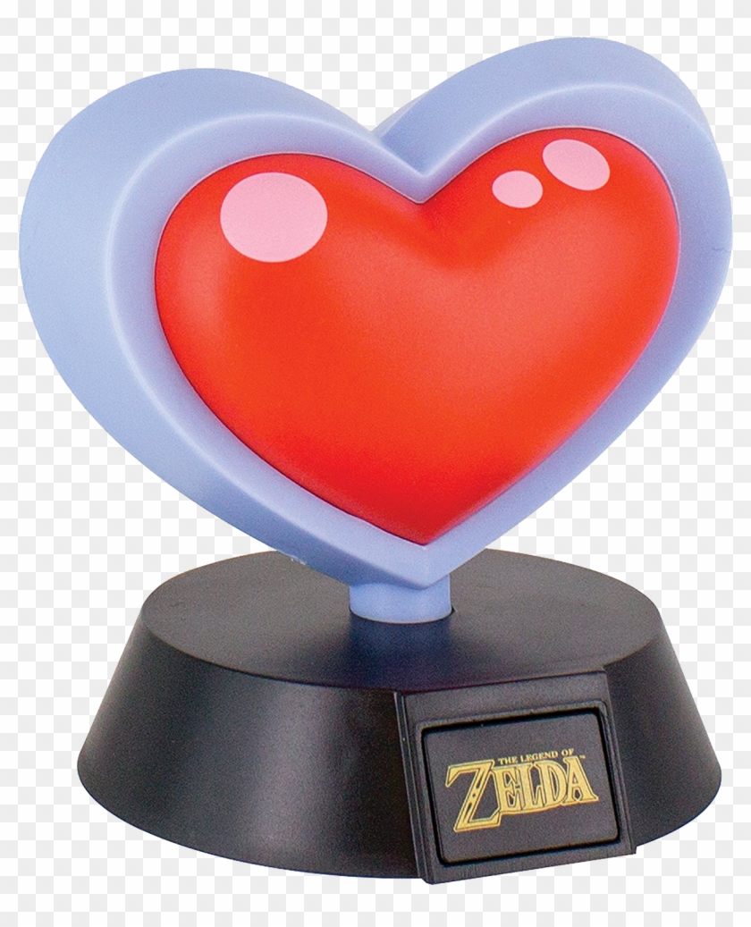 The Legend Of Zelda Legend Of Zelda Heart Container 3d Light, HD Png