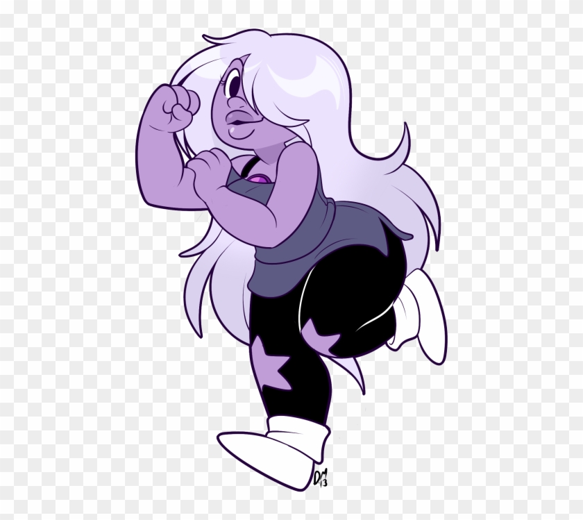 Fan Art Amethyst Steven Universe Deeum Art Favorite Purple Girl From Steven Universe Hd Png Download 500x691 1998255 Pngfind
