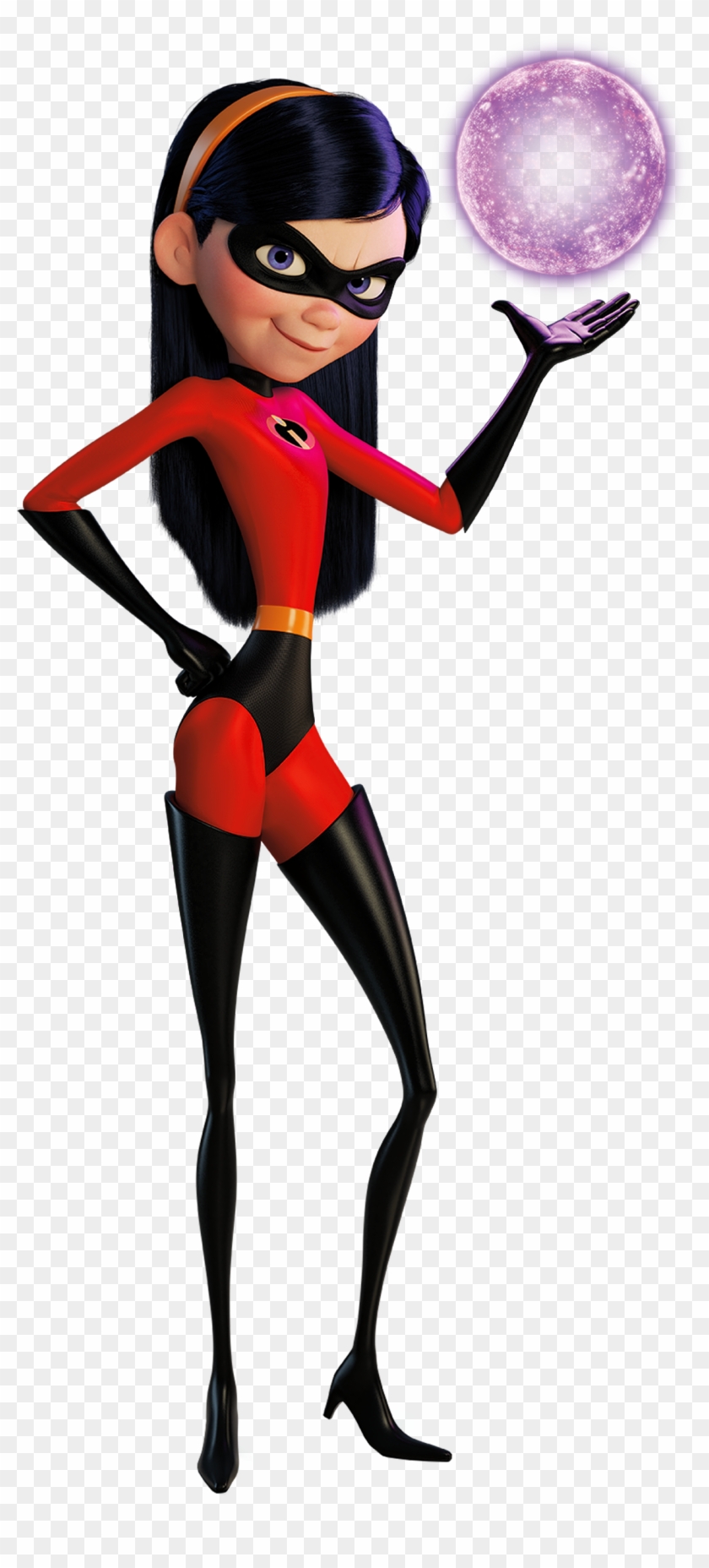 Violet Incredibles 2 Png Cartoon Image - 超人 特攻隊 小 倩, Transparent Png