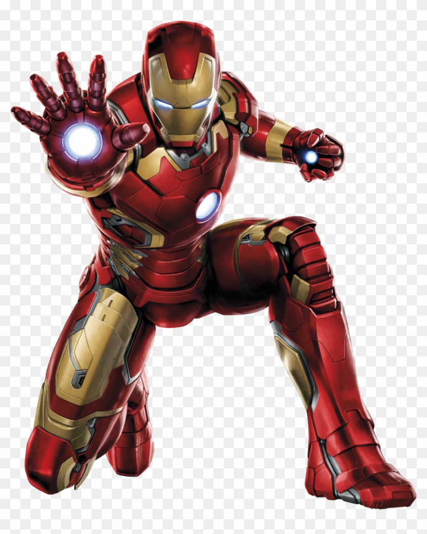 Iron Man Png Hd - Super Heroes Iron Man, Transparent Png - 1108x1329