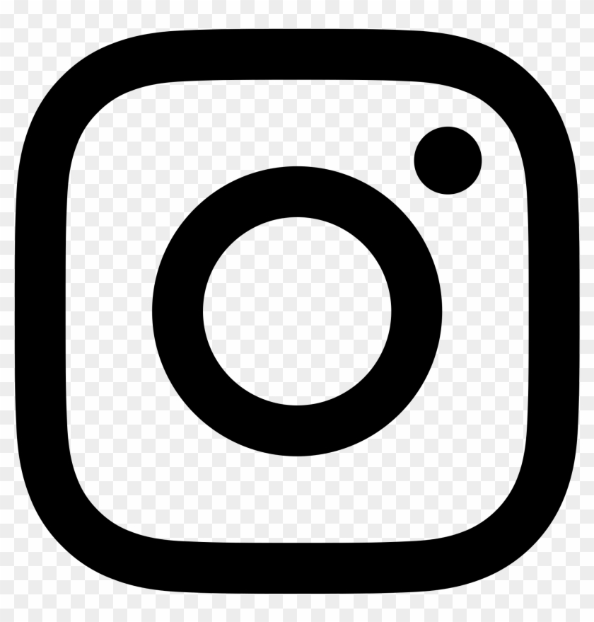 Black And White Instagram Logo Instagram Logo 2018 Vector Hd