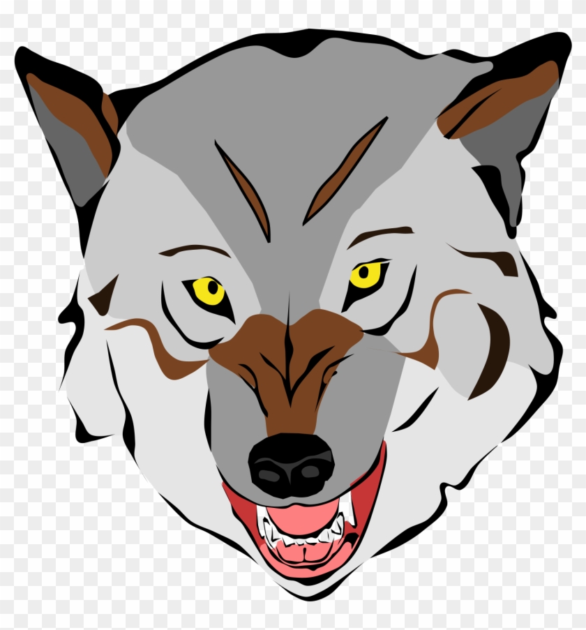 Free To Use Public Domain Wolf Clip Art - Wolf Cartoon Face Png,  Transparent Png - 566x580(#24839) - PngFind