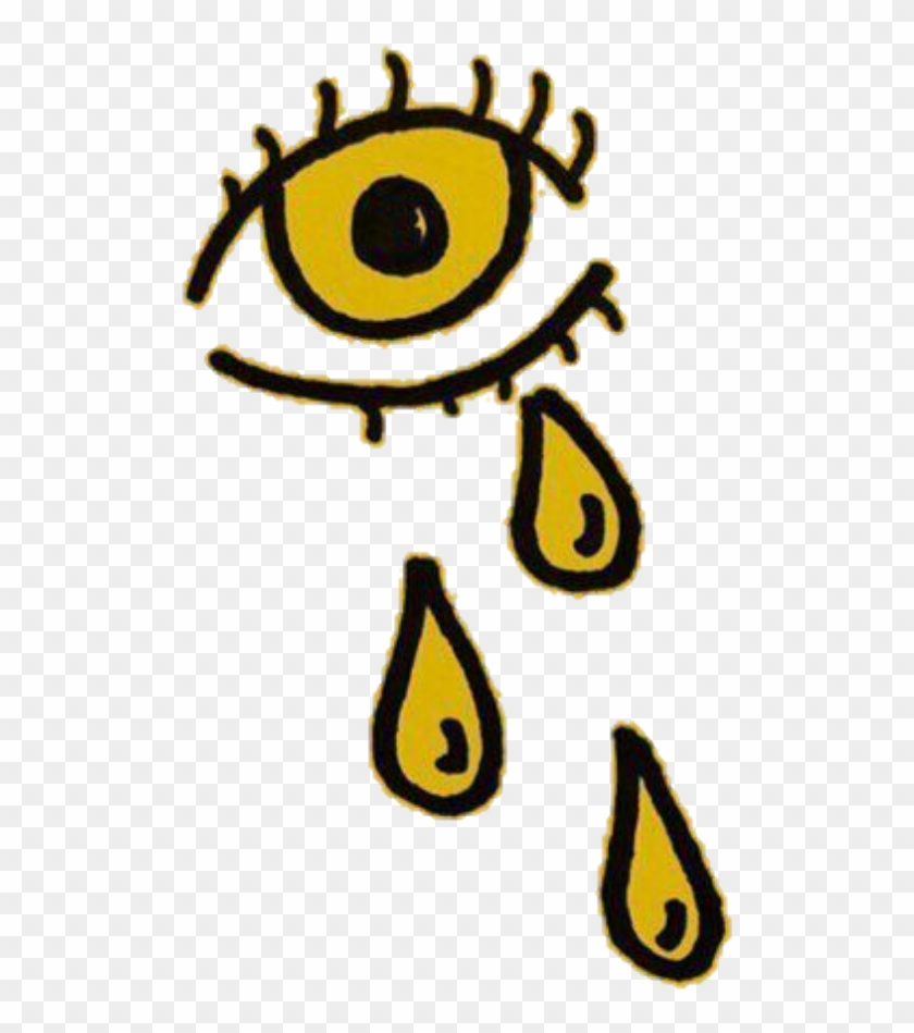 Yellow Amarillo Aesthetic Random Eye Ojo Crying Aesthetic Yellow