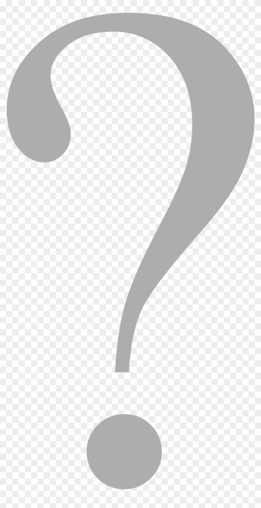 Graphic Black And White Stock File Grey Svg Wikimedia - Grey Question ...