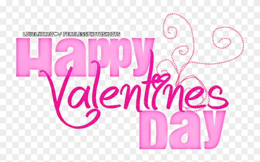 Happy Valentines Day Free Download - Happy Valentines Day Pink Png ...