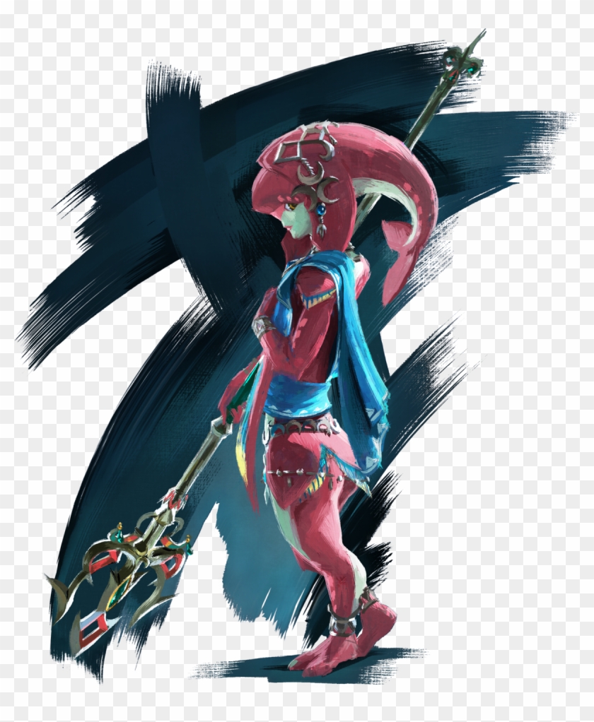 Zora Breath Of The Wild, HD Png Download - 1200x1404(#27939) - PngFind