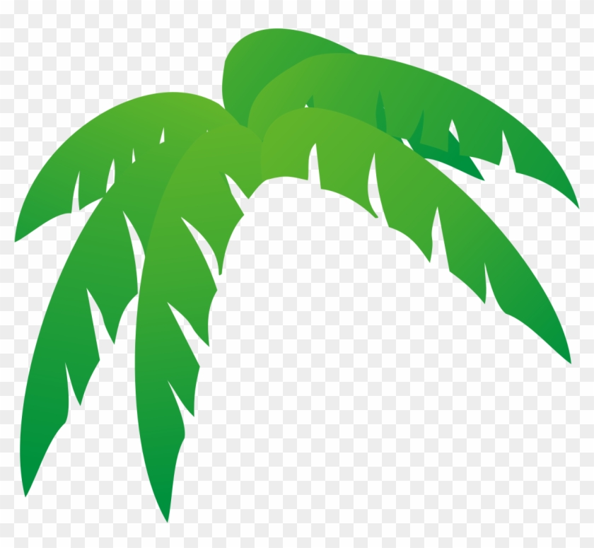 Palm Tree Leaves Clipart At Getdrawings, HD Png Download - 1164x1019