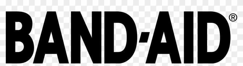 Band Aid Logo Black And White - Band Aid Logo Svg, HD Png Download -  2400x546(#28670) - PngFind