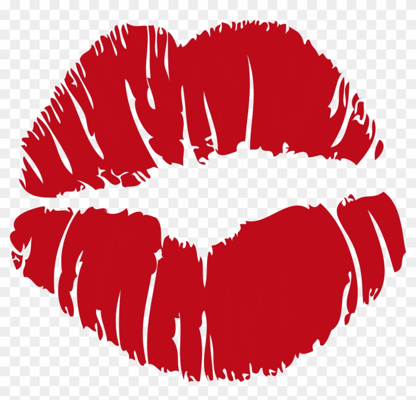 Download Red Kiss Print Png Clip Art Png Image - Kiss Svg Free ...
