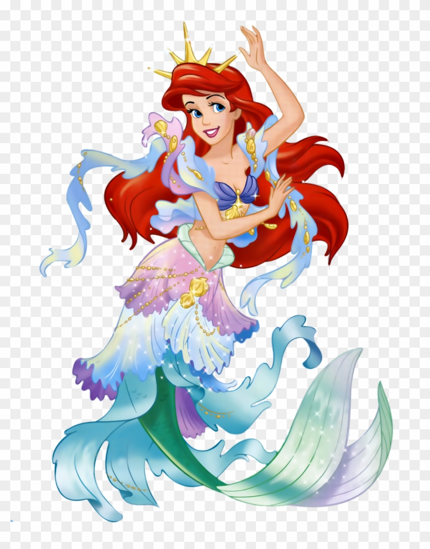 Ariel Mermaid, Ariel The Little Mermaid, Mermaid Cartoon,, HD Png Download  - 1290x1589(#201298) - PngFind