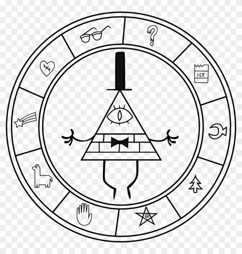 Bill Cipher Coloring Pages 2 By Joseph - Bill Cipher Coloring Pages, HD ...