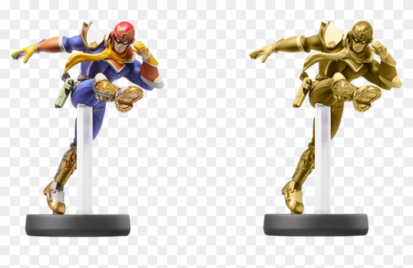 Captainfalcon - Super Smash Bros Amiibo Captain Falcon, HD Png Download ...