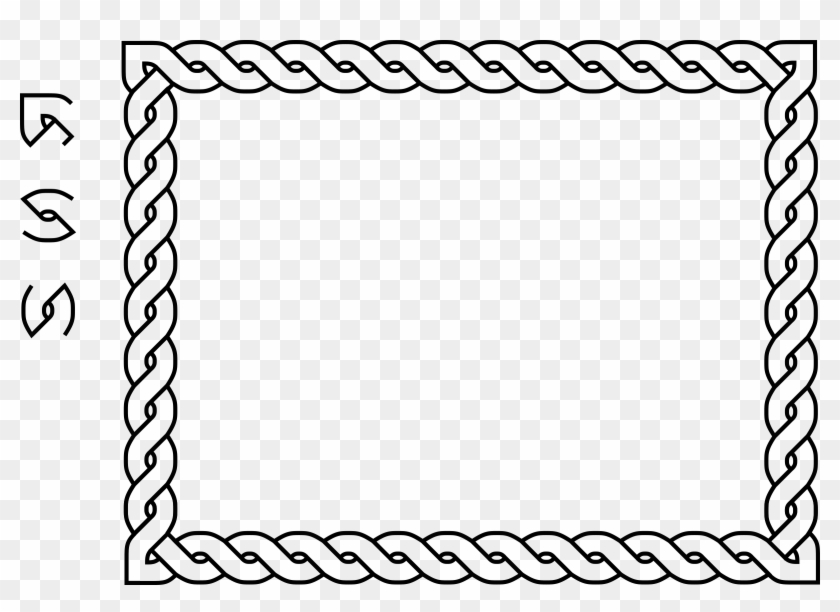 Svg Royalty Free Download Clipart Border Rectangle Celtic Knot Border Png Transparent Png 2400x1637 204230 Pngfind