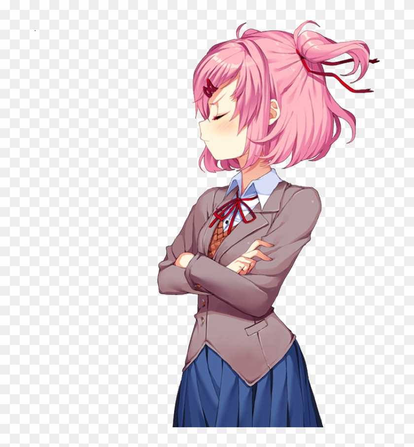 Natsuki Sticker Doki Doki Literature Club Natsuki Sprites Hd Png Download 1024x1024 4724 Pngfind