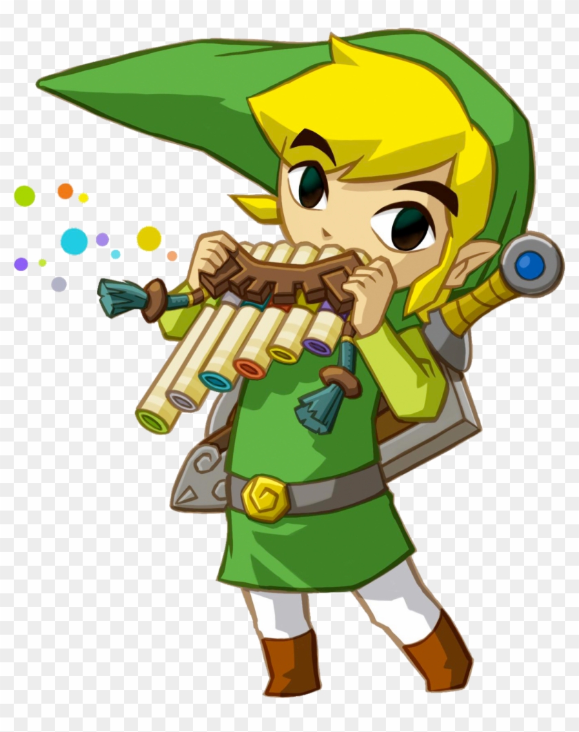 Toonlinkspiritflute Toon Link Spirit Tracks Hd Png Download 1316x1600 205389 Pngfind