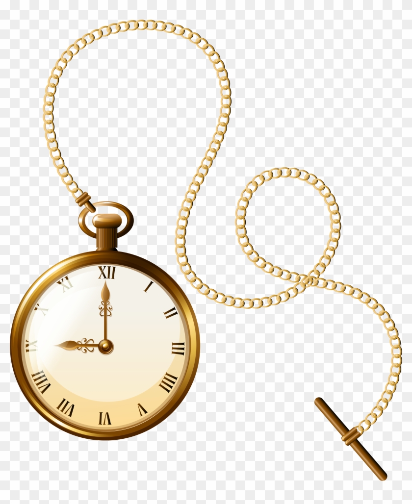 Gold Pocket Watch Clock Png Clip Art - Gold Pocket Watch Png, Transparent  Png - 5127x5719(#205678) - PngFind