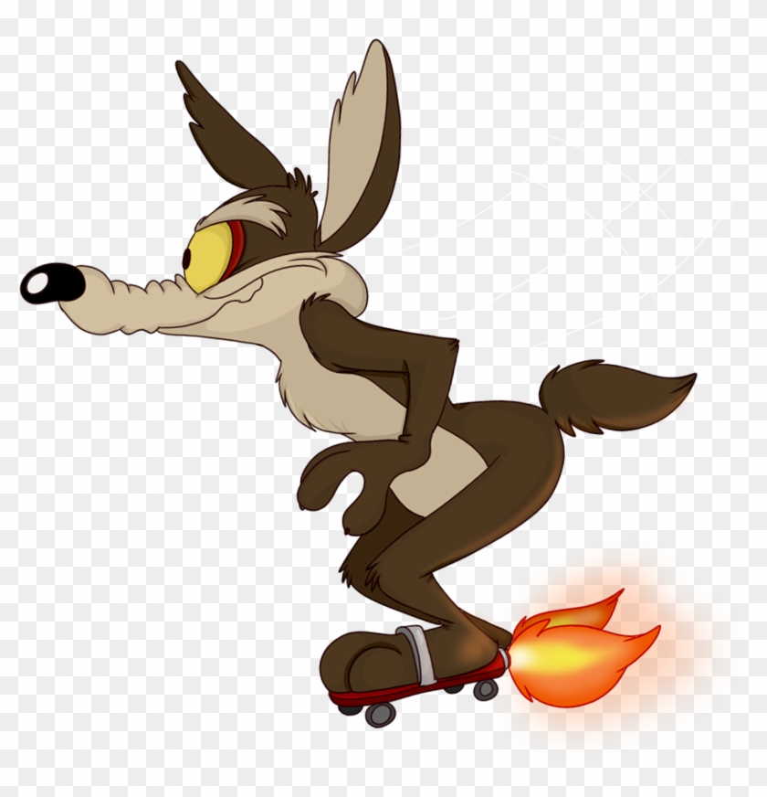 Coyote Clipart Roadrunner Coyote - Wild E Coyote Png, Transparent Png