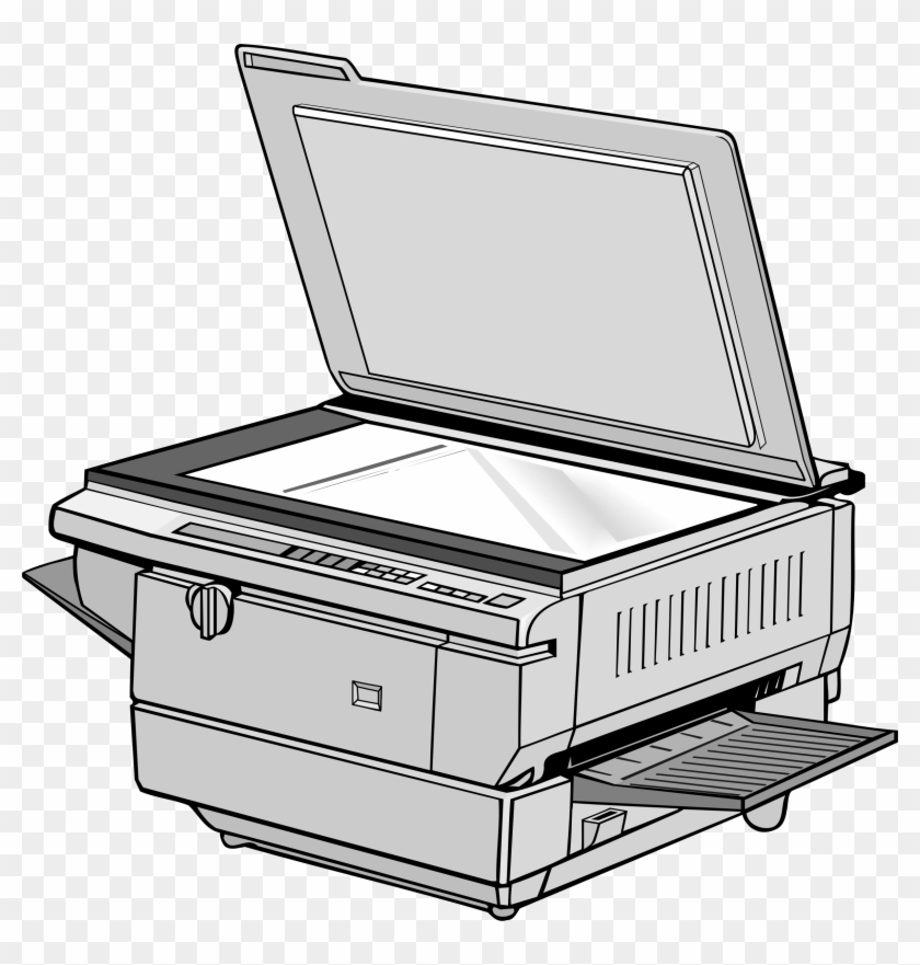 xerox machine clipart black and white apple