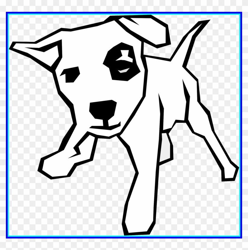 Banner Freeuse Stock Astonishing Pitbull Outline Pencil - Straight Line  Drawings Of Animals, HD Png Download - 2019x1940(#2008755) - PngFind