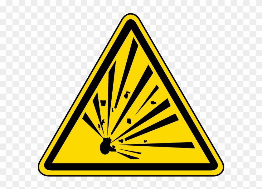 Explosive Sign Png Background Image Explosive Hazard 