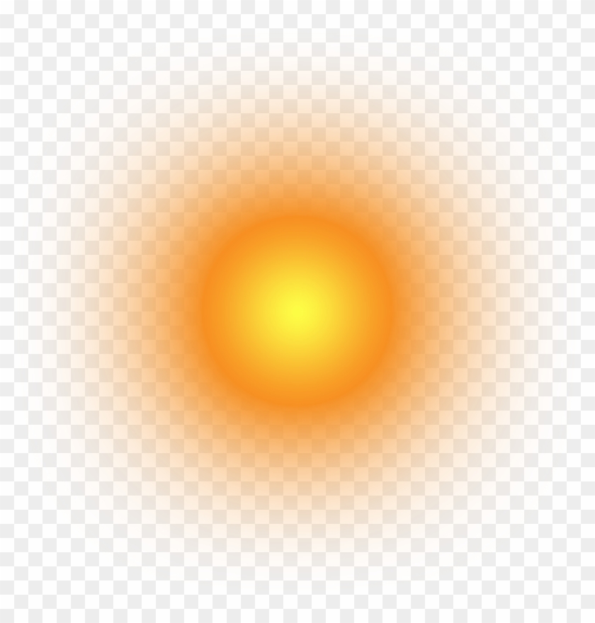 #sun #yellow #orange #sunset #sunshine #sunrise #light, HD Png Download