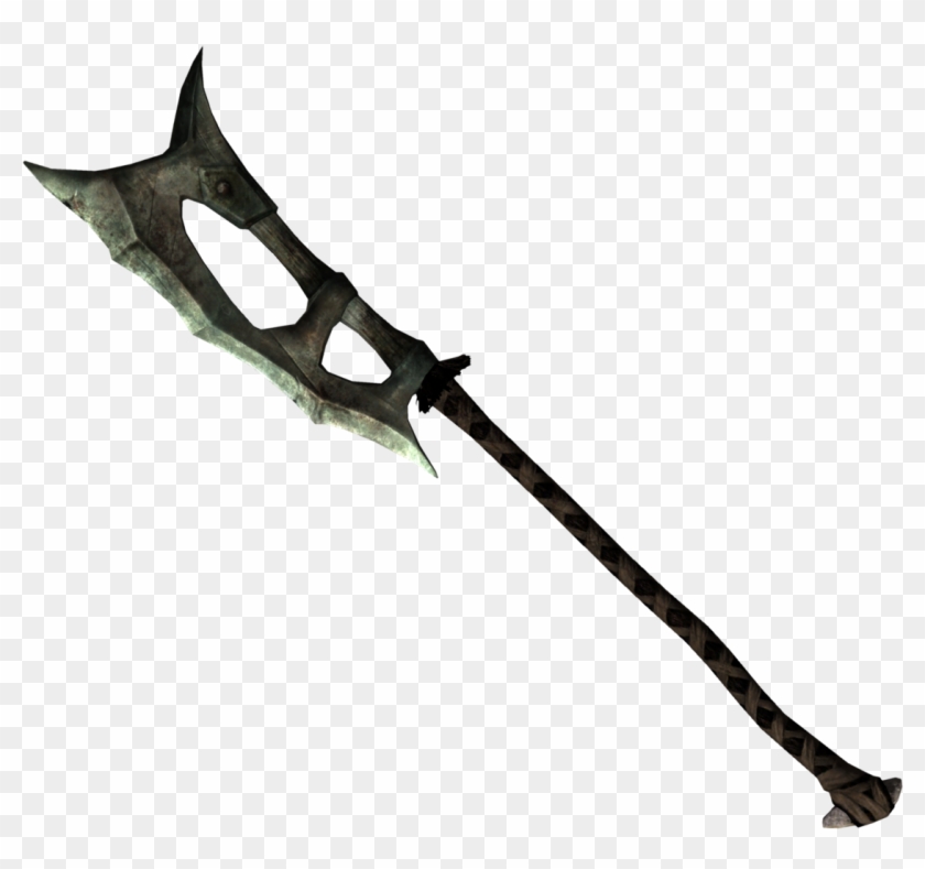 skyrim daedric war axe