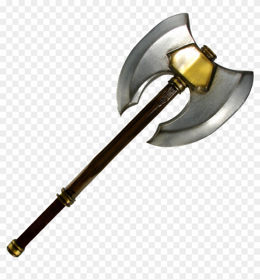 Double Headed Battle Axe Double Hd Png Download 850x850 Pngfind