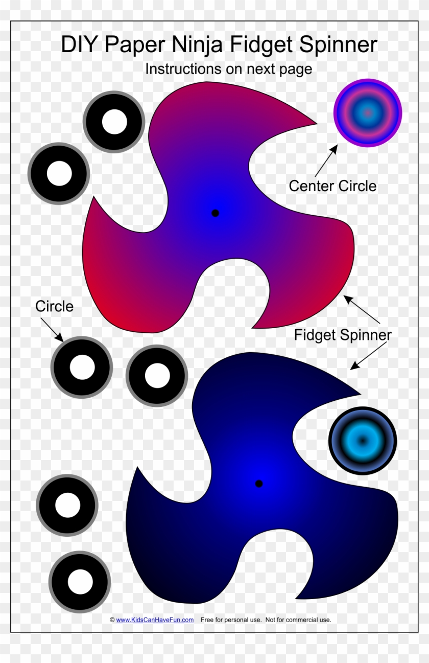 Fidget Template Wood - Graphic Design, Png Download - - PngFind