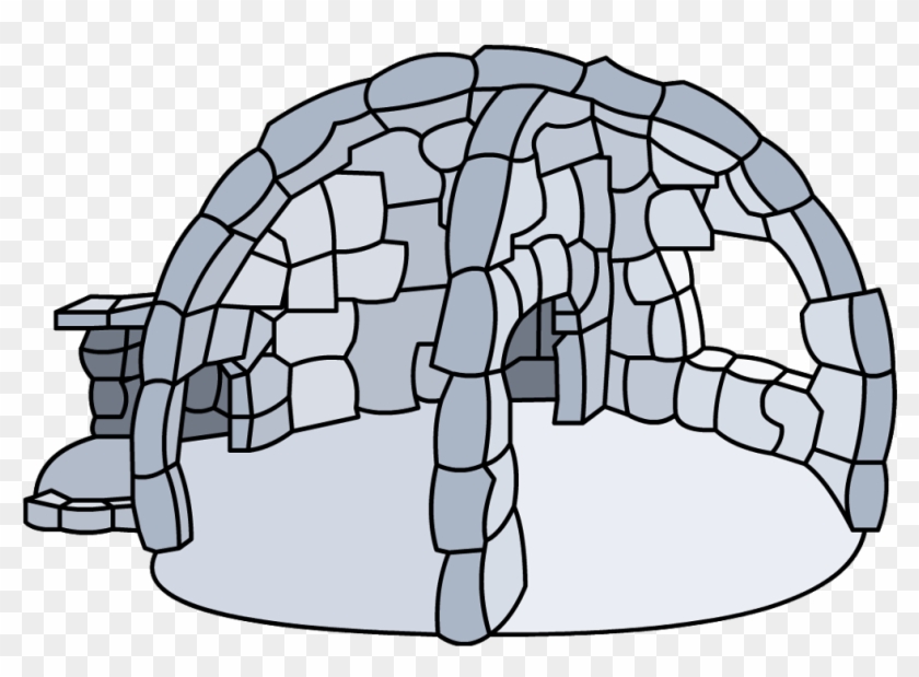 Igloo Pictures Club Penguin Split Igloo Hd Png Download 1024x751 Pngfind