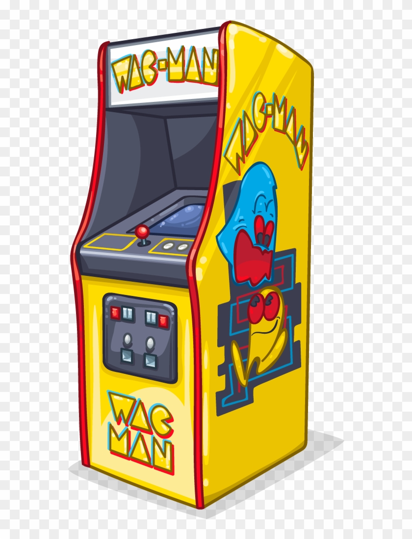 Pac Man Arcade Papercraft