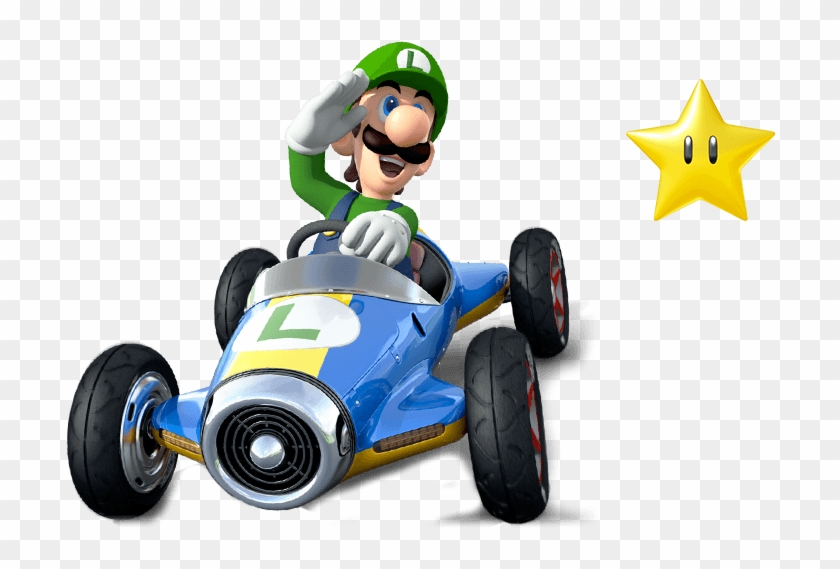 Mario Luigi Mario Kart 8 Luigi Wii U Hd Png Download 1132x500 2042435 Pngfind
