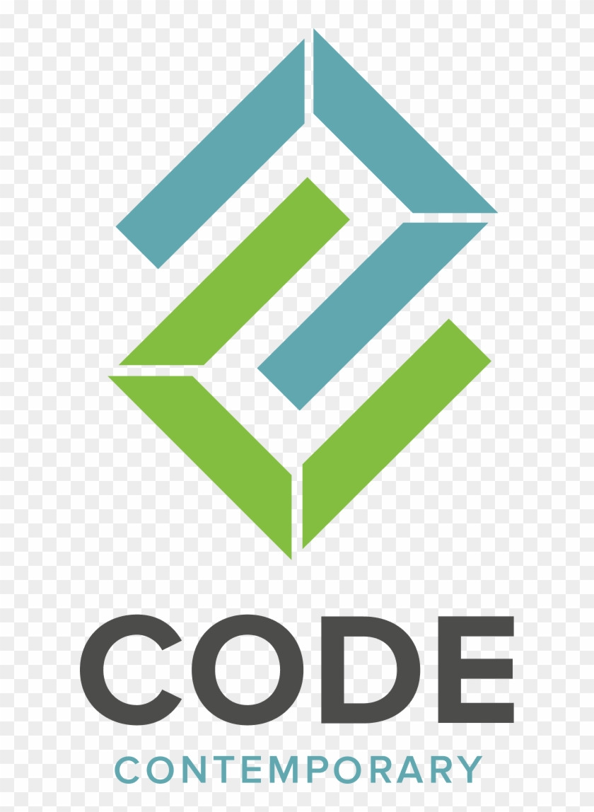 Code Contemporary Logo - Name Card Head Office, HD Png Download ...