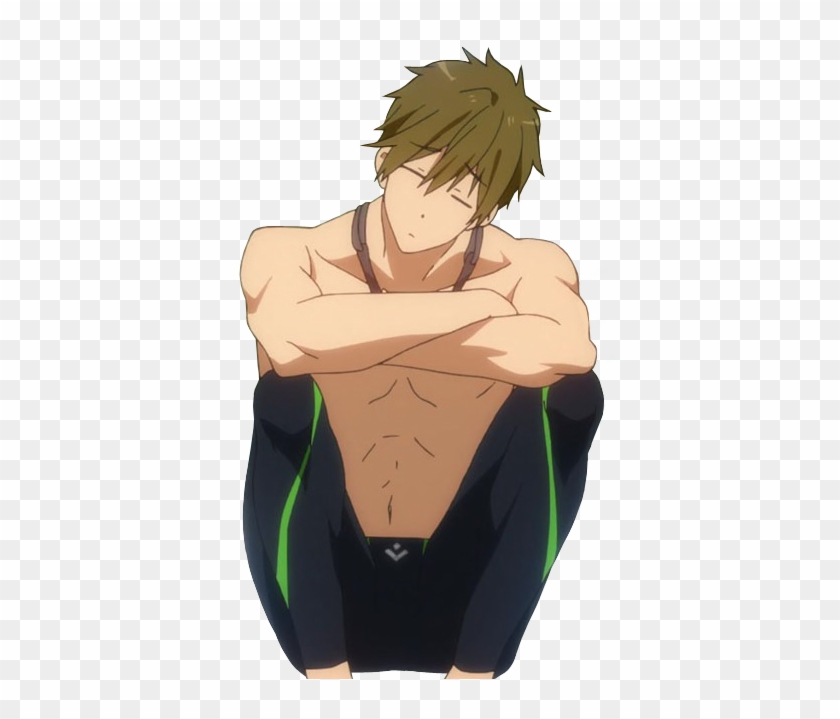 Transparent Swimming Anime Free Makoto Tachibana Swimclubboys - Makoto Free  Anime Png, Png Download - 500x645(#2051413) - PngFind