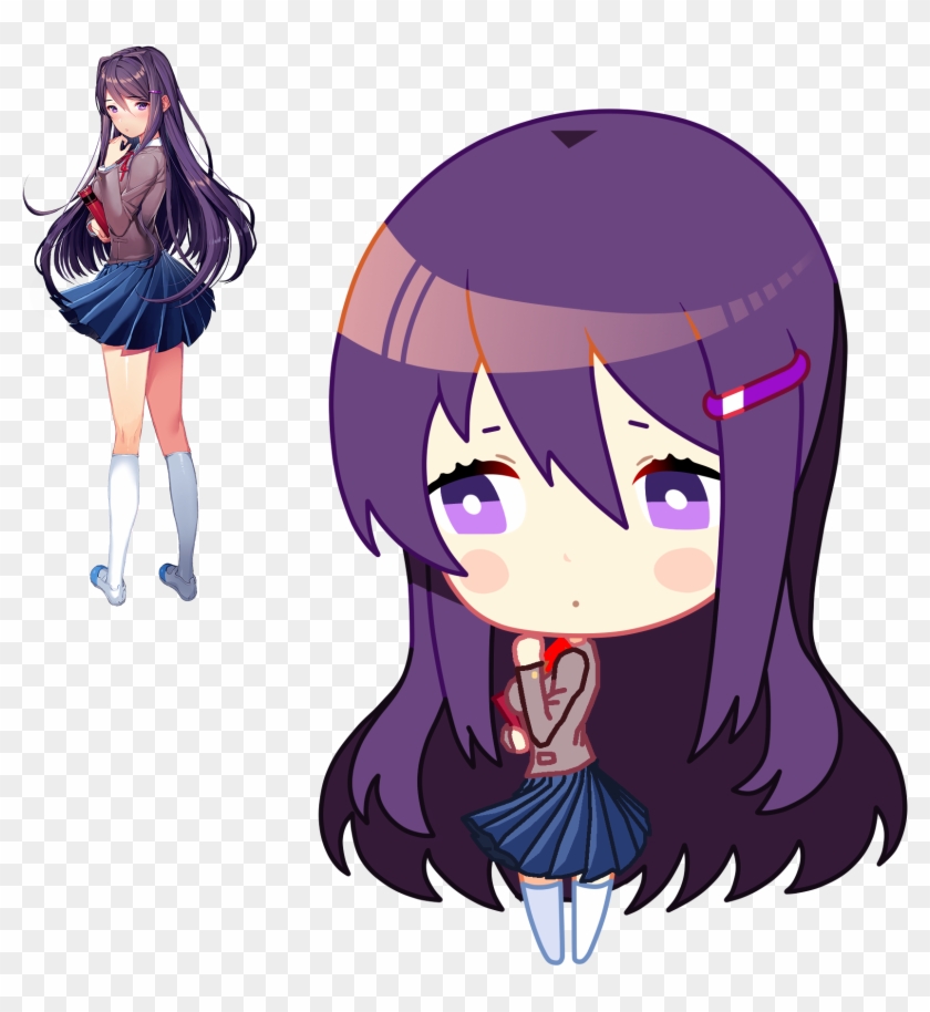 Yuri Ddlc Chibi Fan Art