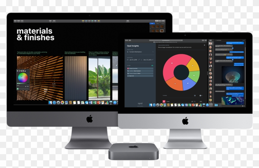 Mac Desktop - Computer Monitor, HD Png Download - 1500x924(#2057570 ...