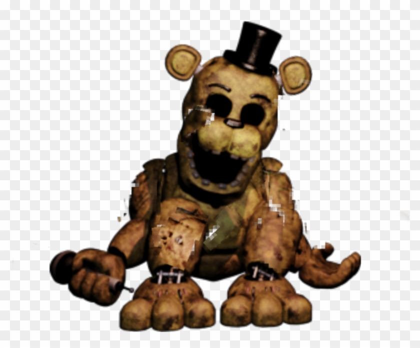 Unwithered Golden Freddy Unwithereds Hd Png Download 1x6 Pngfind