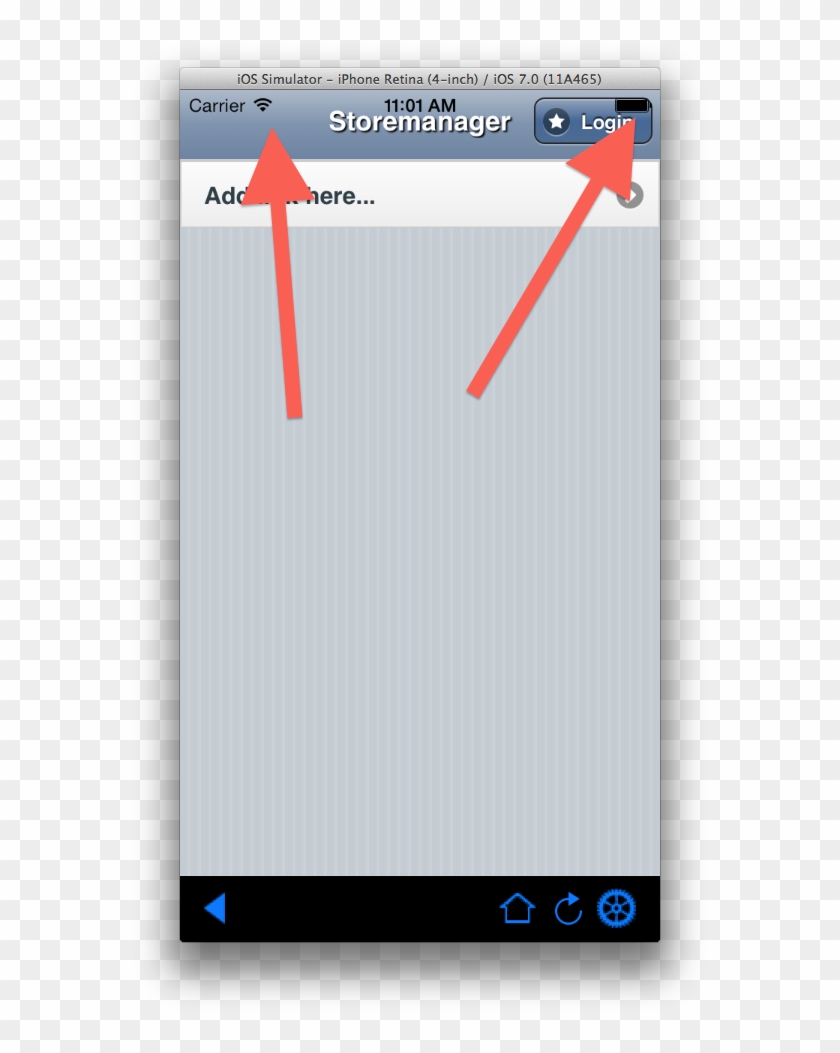 Enabled Xcode Status Bar Style Hd Png Download 594x988