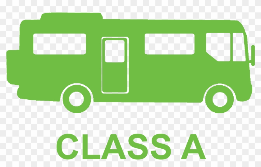 Class A Motorhome - Class A Rv Icon, HD Png Download - 2100x1124 ...