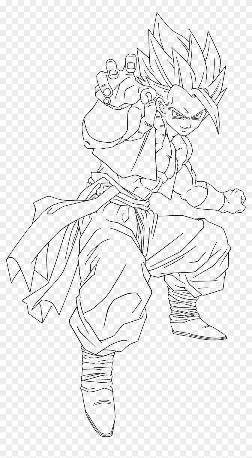 gogeta ssj4 para imprimir , desenho gogeta ssj4