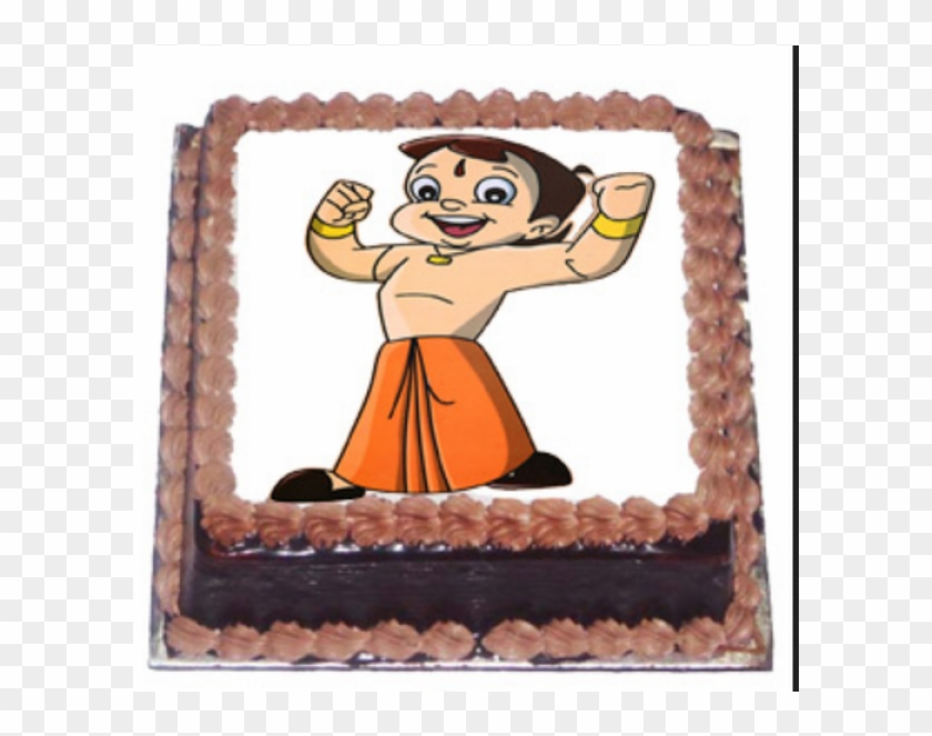 Chhota Bheem Birthday Cake, HD Png Download - 600x861(#2092558) - PngFind