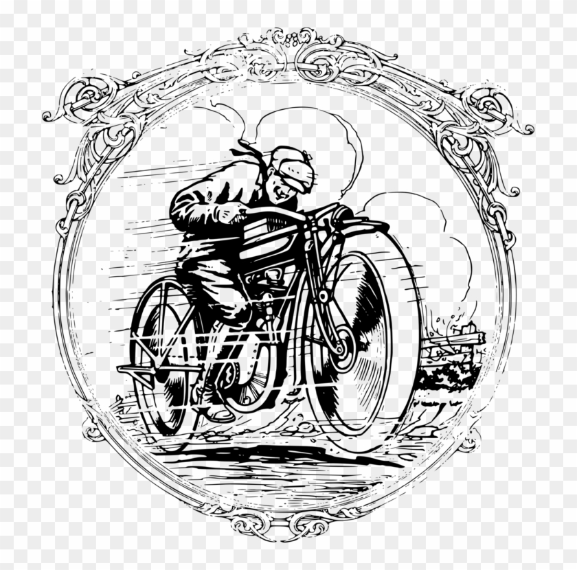 Download Retro Clipart Motorbike Vintage Motorcycle Clipart Hd Png Download 717x750 2098674 Pngfind