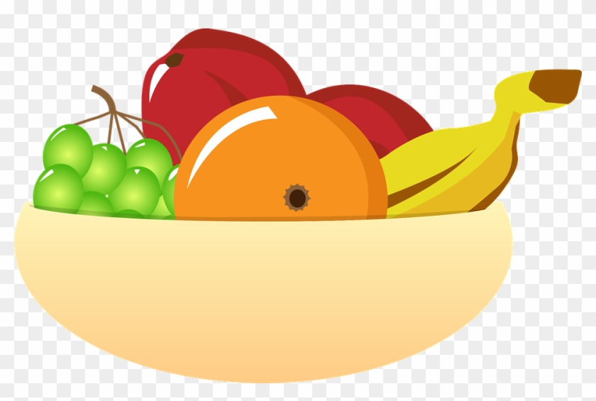 Bowl Vector Graphics Fruit Bowl Clipart Transparent, HD Png Download