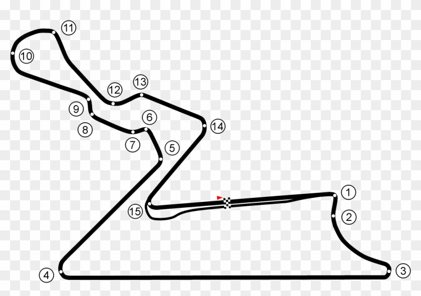 Circuit India - Buddh International Circuit Layout, HD Png Download