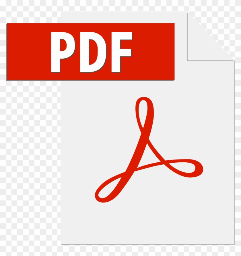 Adobe Pdf File Icon Logo Vector Free Vector Silhouette - Pdf File Logo