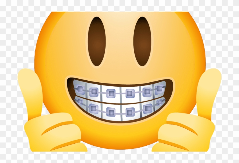 Dank Laughing Emoji Png Emoji Braces Faces Transparent Png 723x492 Pngfind