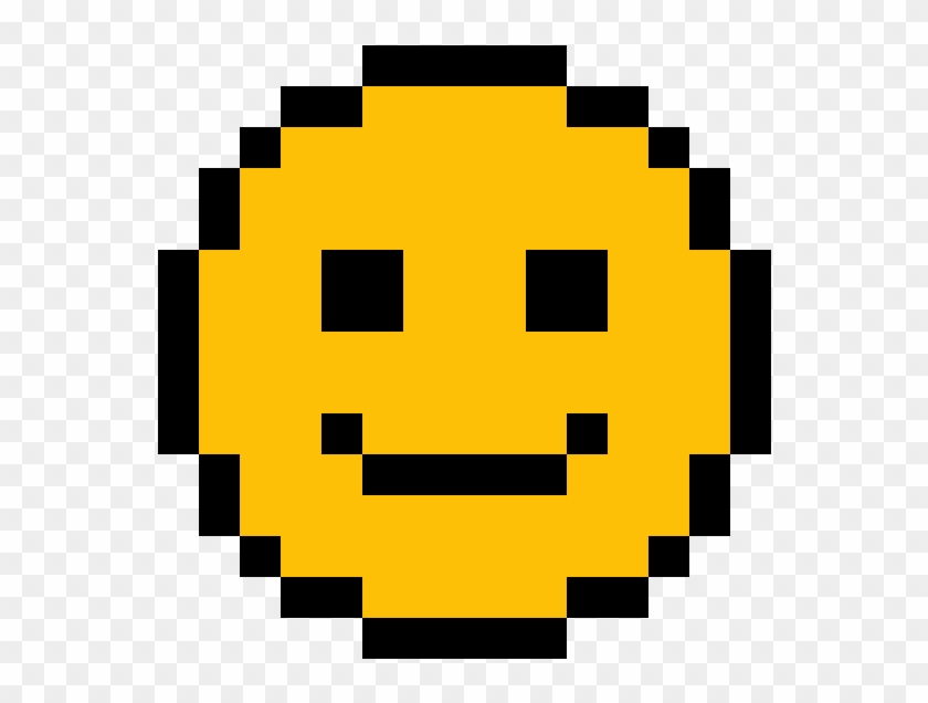Happy Emoji Pixel Art