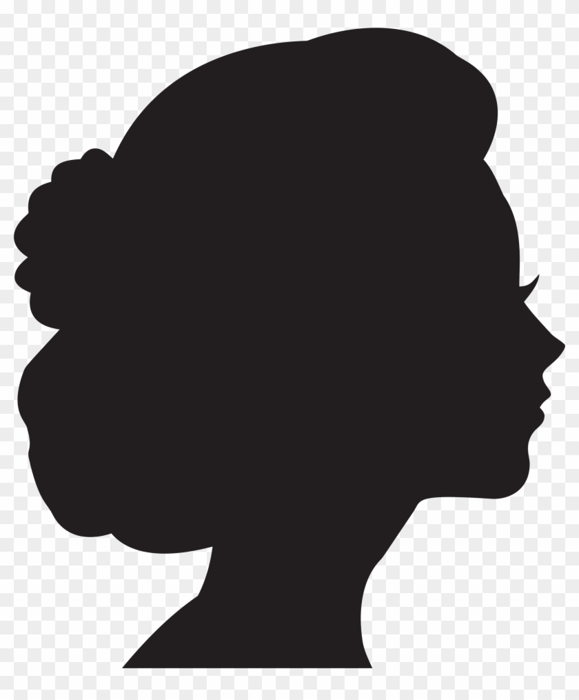 Silhouette Woman Head At Getdrawings - Woman Head Silhouette Png ...