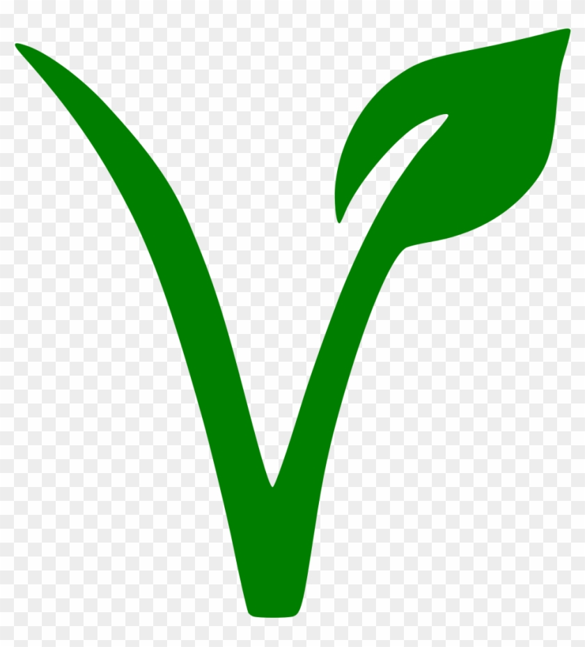 File Vegetarian Svg Vegetarian Symbol Svg, HD Png Download