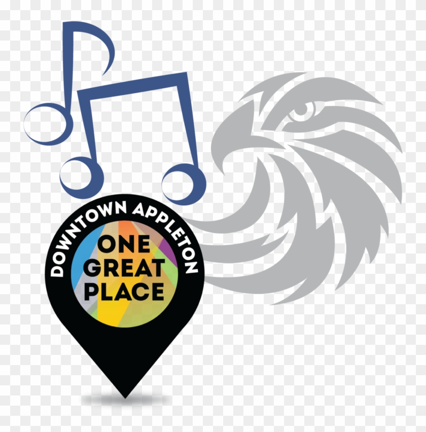 Eagle An Music Notes Apd01 Hardy Ms, HD Png Download